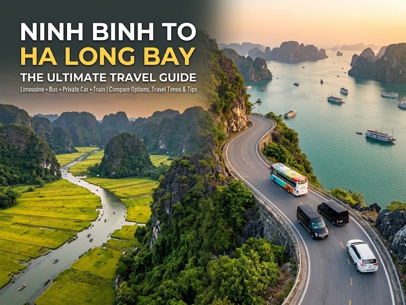 Travel from Ninh Binh to Ha Long Bay in Northern Vietnam